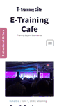 Mobile Screenshot of etrainingcafe.com